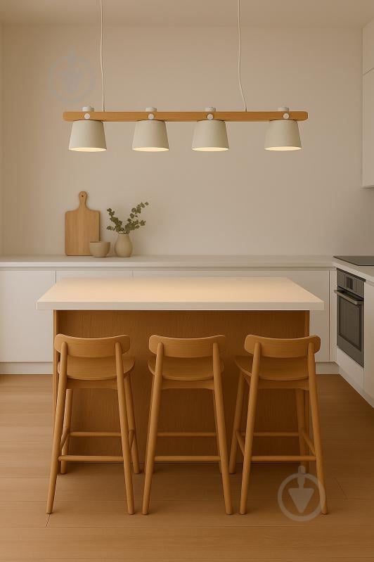 Люстра подвесная LIGHT SET VOLOSHKA RL 4x12 Вт /GX53 белый - фото 2 Люстра подвесная LIGHT SET VOLOSHKA RL 4x12 Вт /GX53 белый - фото 2