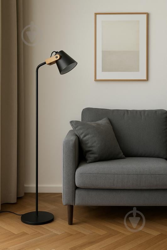 Торшер LIGHT SET VOLOSHKA TR 12 Вт GX53 черный - фото 2 Торшер LIGHT SET VOLOSHKA TR 12 Вт GX53 черный - фото 2