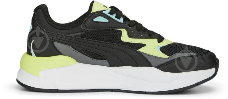 Кроссовки детские демисезонные Puma X-RAY SPEED FUTURE U JR 39154202 р.37,5 черные - фото 1