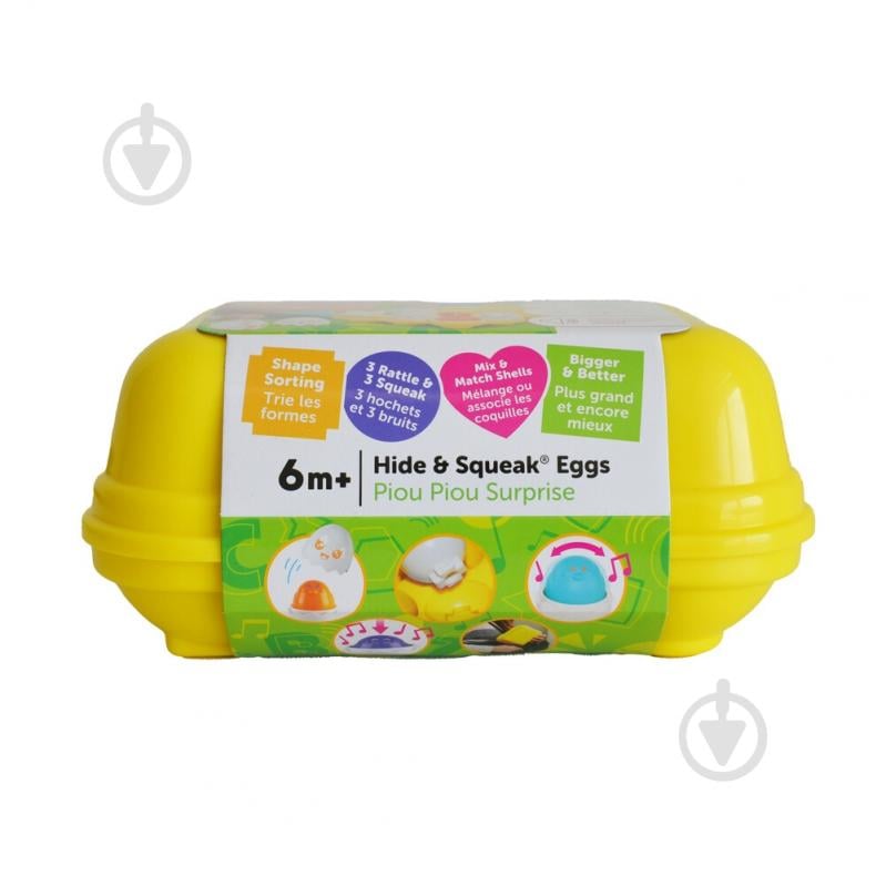 Іграшка-сортер Tomy Toomies Лоток яєць 6 шт. 124636 - фото 3