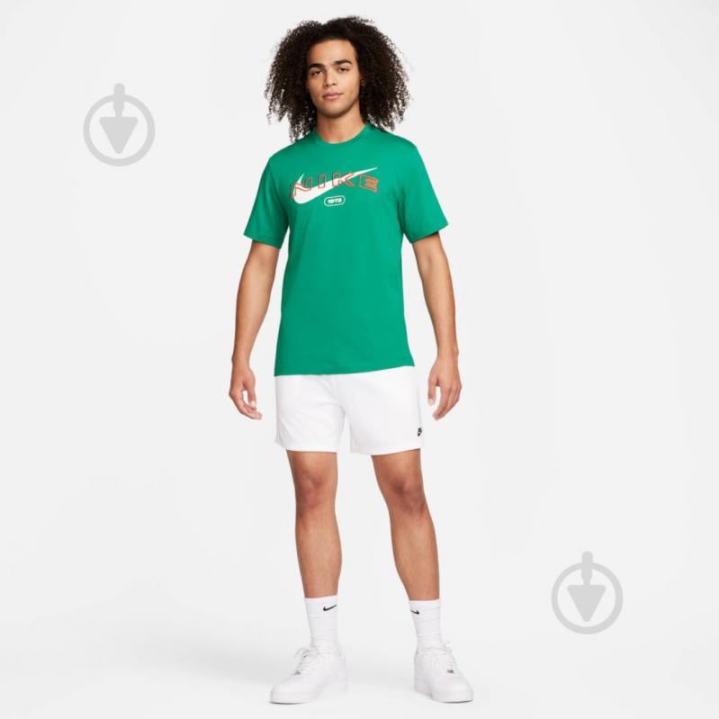 Футболка Nike M NSW TEE CLUB SSNL HBR FV5711-365 р.S зелений - фото 5