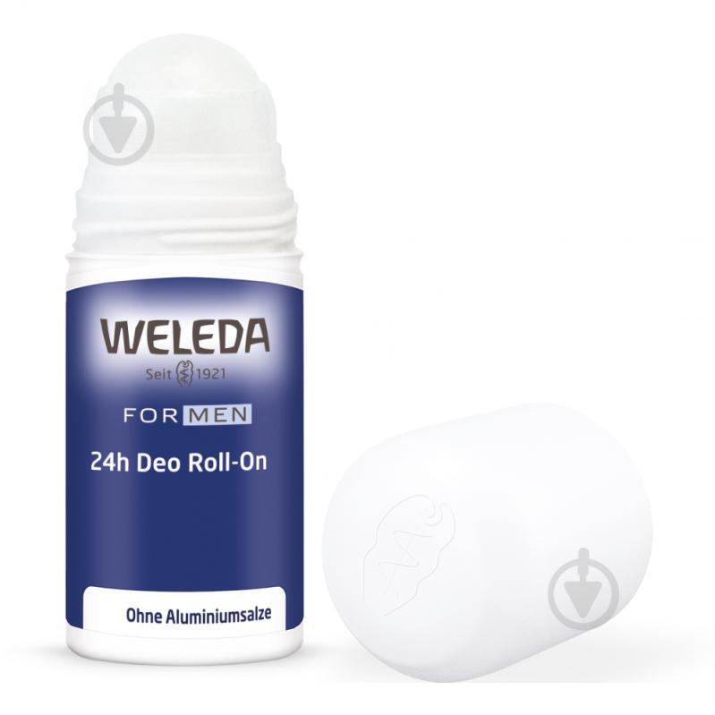 Дезодорант для чоловіків Weleda Roll-On 24 години 50 мл - фото 2