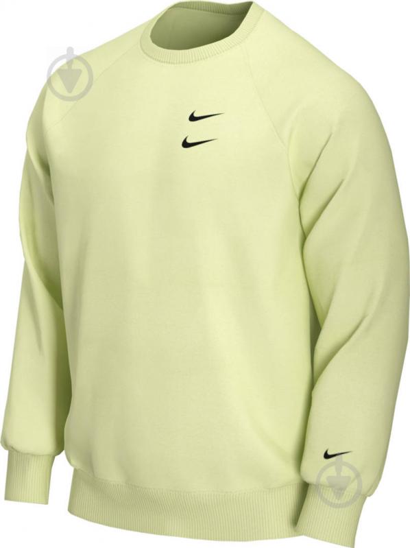 Світшот Nike M NSW SWOOSH CREW FT CW7399-335 р. 2XL зелений - фото 3