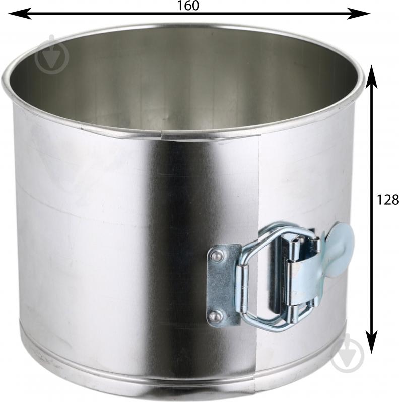 Форма для кулича Забава разъемная с замком большая - фото 2 Форма для кулича Забава разъемная с замком большая - фото 2