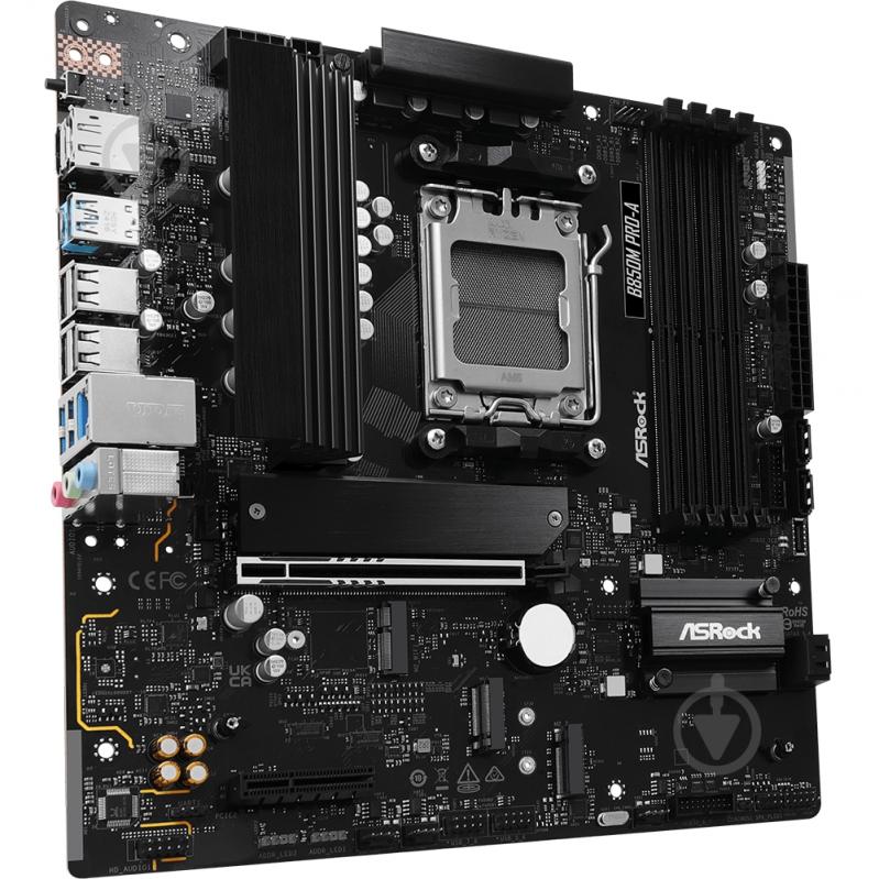 Материнская плата ASRock B850M Pro-A (Socket AM5, AMD B850, micro ATX) - фото 2