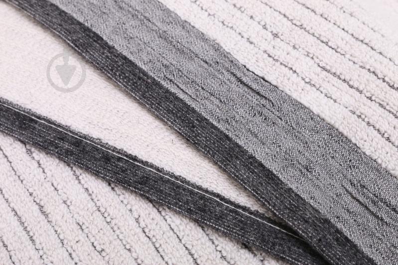 Рушник Stripe Natural 70x140 см сірий La Nuit - фото 3