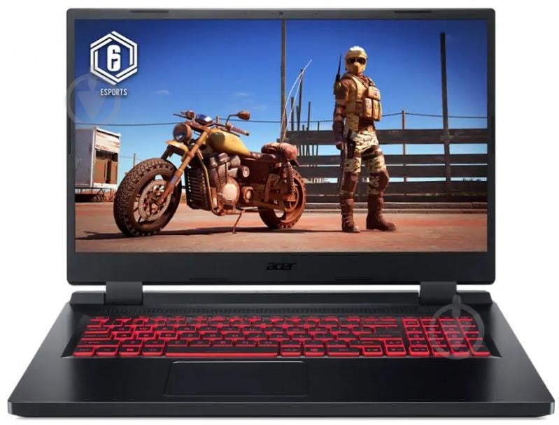 Ноутбук Acer Nitro 5 17,3" (NH.QG1EU.00D) obsidian black - фото 1