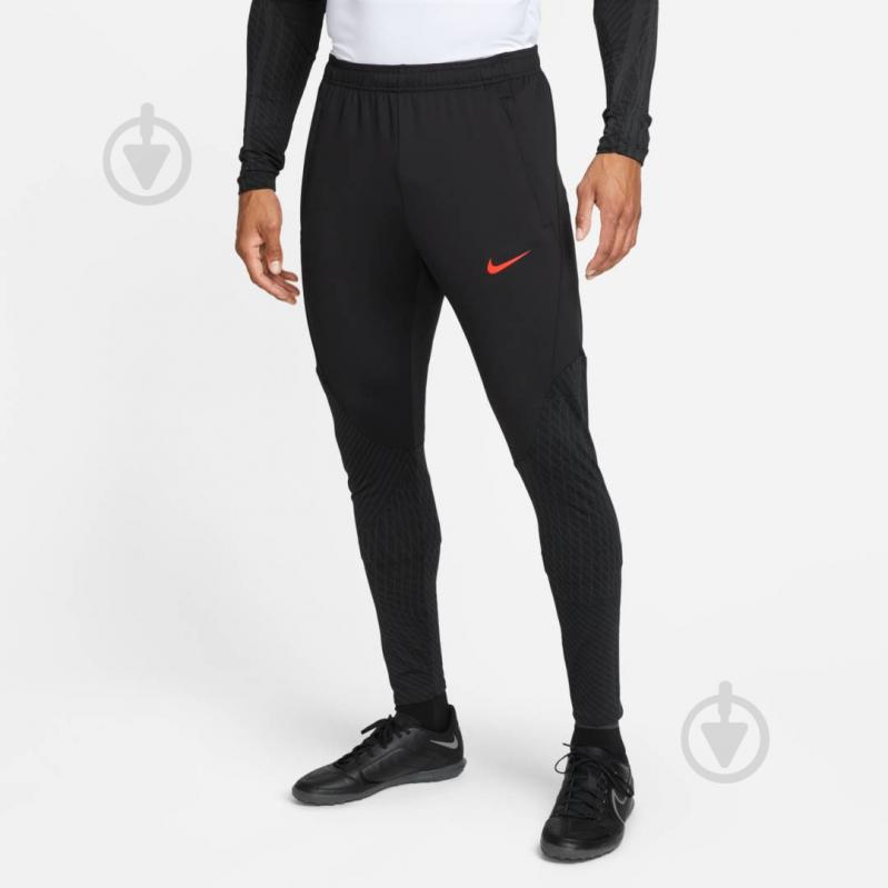 Штани Nike M NK DF STRK PANT KPZ DV9269-013 р. S чорний - фото 1