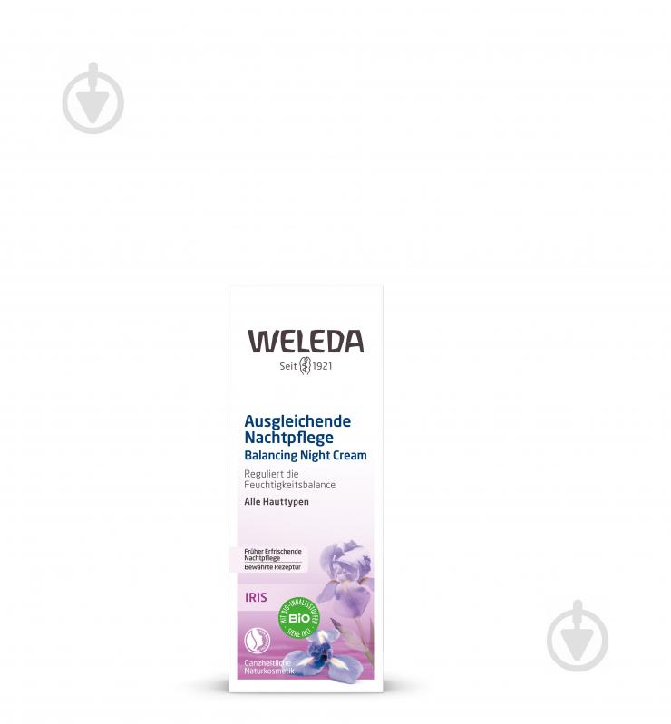 Крем для обличчя нічний Weleda Ірисовий зволожувальний 30 мл - фото 2
