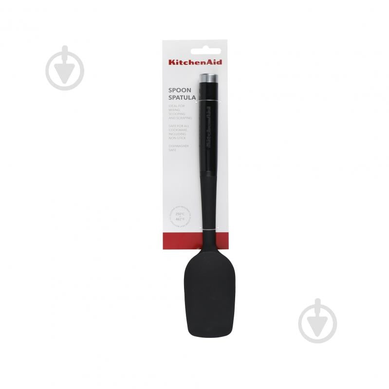Лопатка для тіста KitchenAid 29,9 см, чорний (KCG030OHOBE) - фото 2