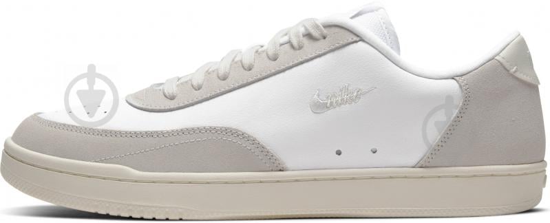 Кроссовки мужские демисезонные Nike COURT VINTAGE PREM WL CW7586-100 р.41 белые - фото 5