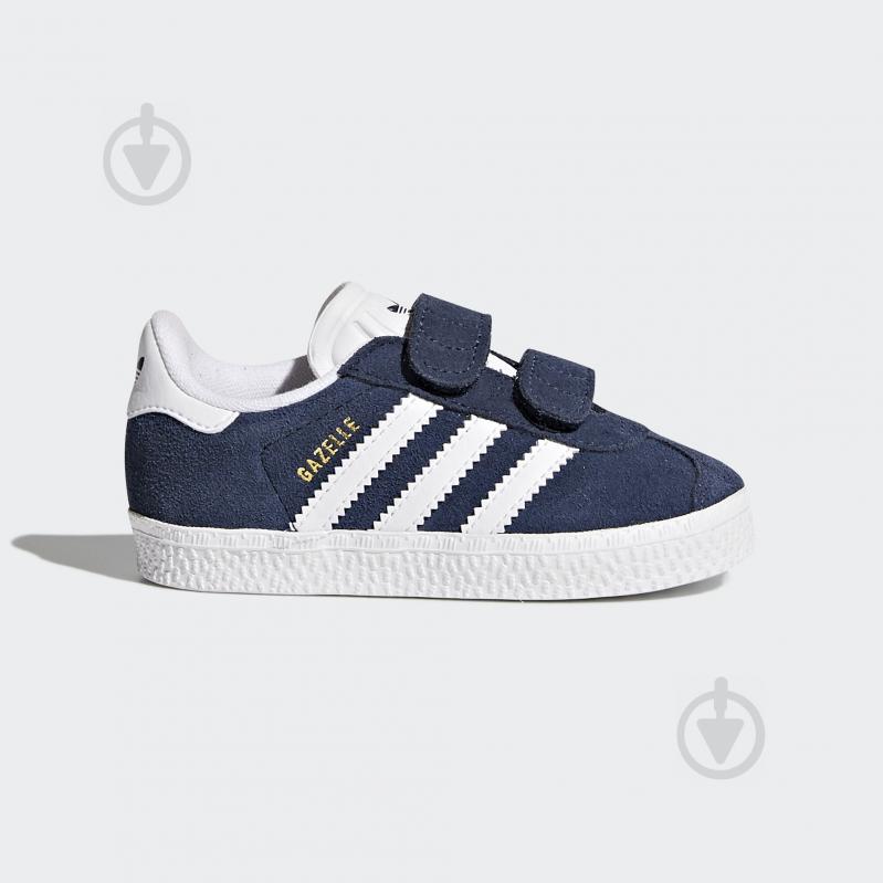 Кроссовки Adidas GAZELLE CF I CQ3138 р.21 темно-синие - фото 1