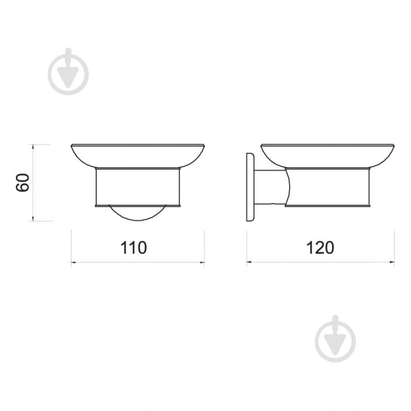 Мыльница Ferro SMILE - фото 2