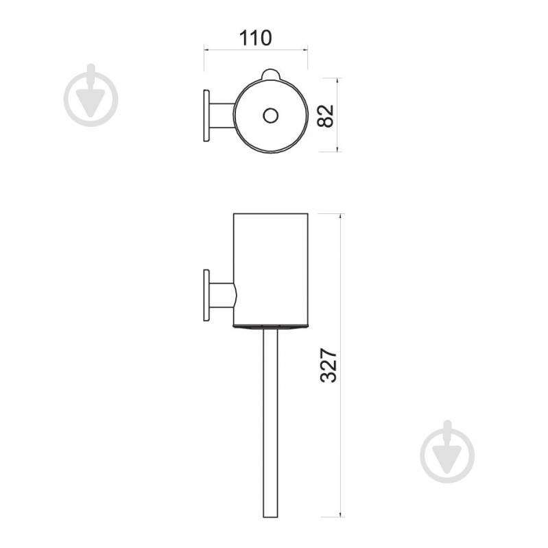 Ершик для унитаза Ferro SMILE - фото 2 Ершик для унитаза Ferro SMILE - фото 2