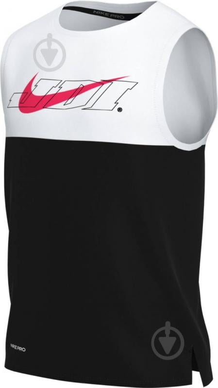 Майка Nike M NK TANK HYPR DRY SC ENERGY CZ2259-010 р.S черный - фото 1