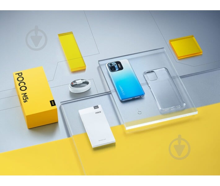 Смартфон POCO M5s 4/64GB white (976259) - фото 6