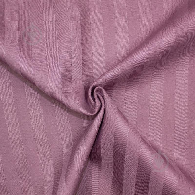 Комплект постільної білизни MirSon Satin Stripe 30-0008 + 30-0004 Waleis 110х140 см рожевий/бежевий - фото 4