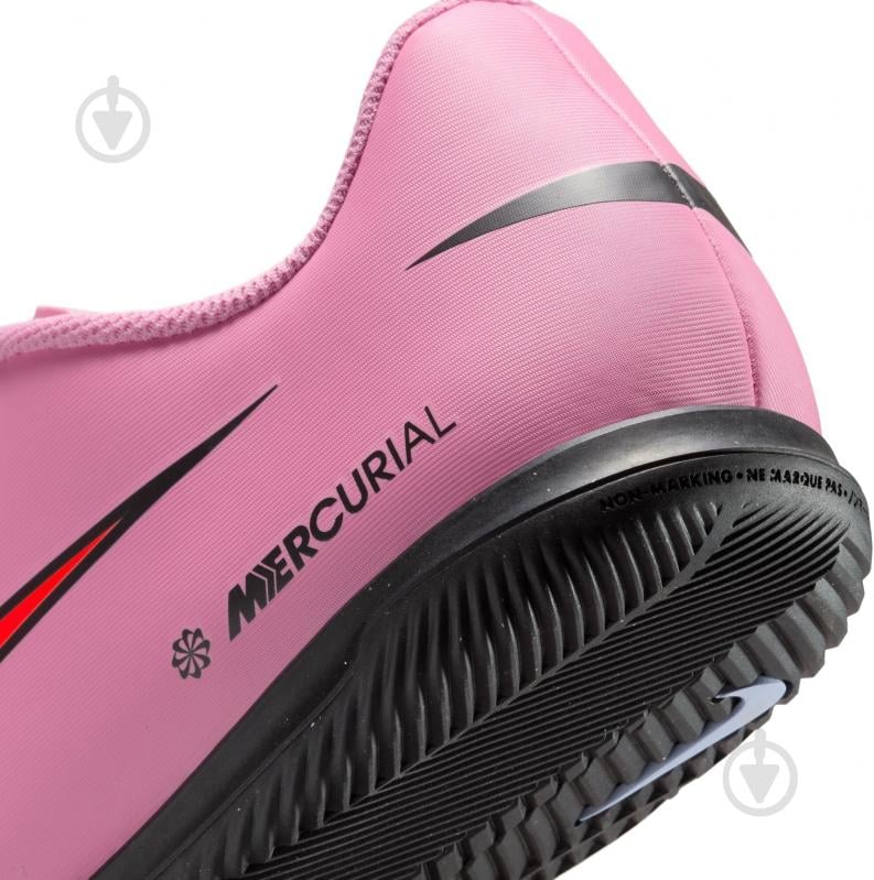 Футзальне взуття Nike Mercurial Vapor 16 Club FQ8438-600 р.42,5 рожевий - фото 10 Футзальне взуття Nike Mercurial Vapor 16 Club FQ8438-600 р.42,5 рожевий - фото 10