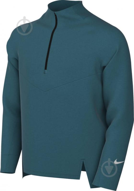 Джемпер Nike B NK DF MULTI TECH LS HZ TOP FD4658-381 р.XS зеленый - фото 5