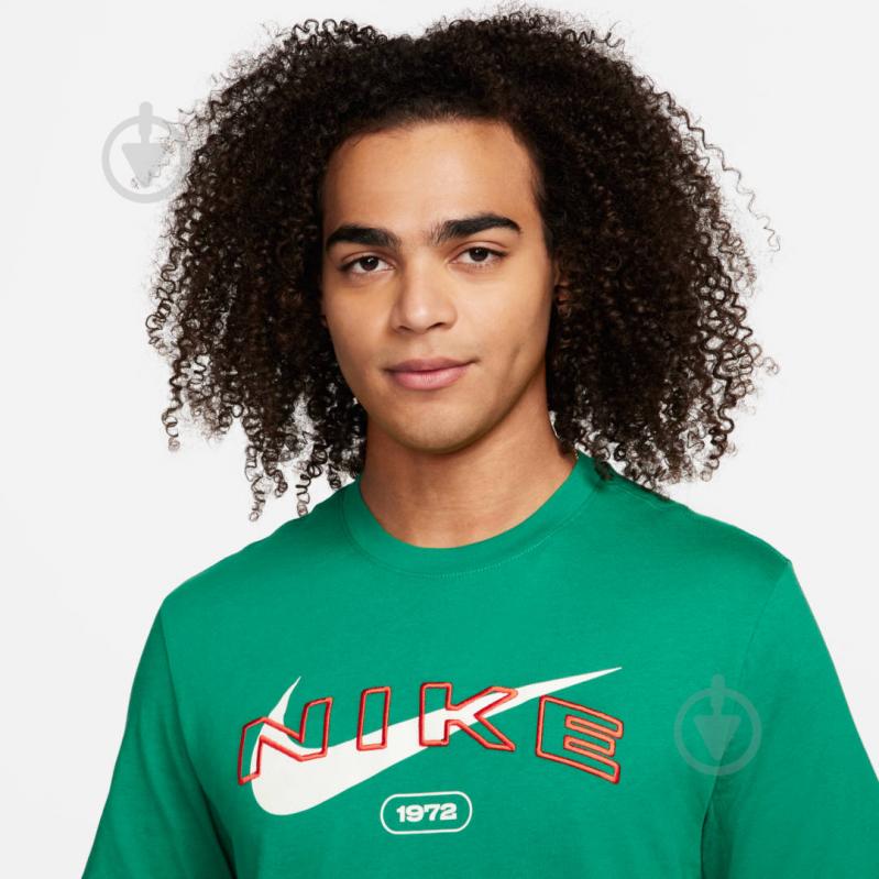 Футболка Nike M NSW TEE CLUB SSNL HBR FV5711-365 р.XL зелений - фото 3