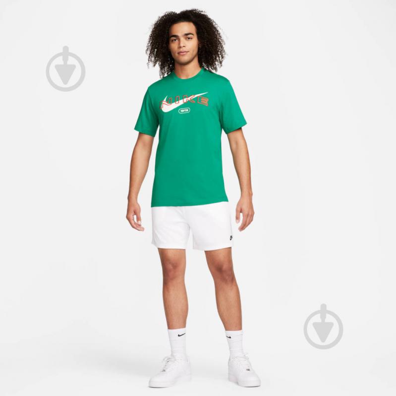 Футболка Nike M NSW TEE CLUB SSNL HBR FV5711-365 р.2XL зелений - фото 5