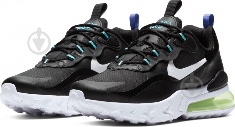 Кроссовки демисезонные Nike AIR MAX 270 REACT CZ4212-001 р.36,5 черные - фото 1