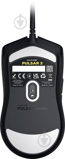 Мышка Hator Pulsar 3 black (HTM610) - фото 6
