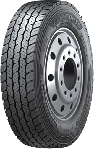 Шина Hankook DH35 245/70R19.5 136 M под шип всесезонные - фото 1