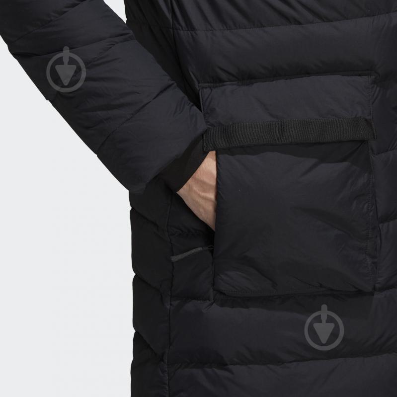 Куртка-парка чоловіча демісезонна Adidas CLIMAHEAT PARKA CY8611 р.S чорна - фото 4