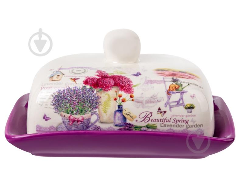 Масленка Lefard Lavender 17 см 858-0103 - фото 1 Масленка Lefard Lavender 17 см 858-0103 - фото 1