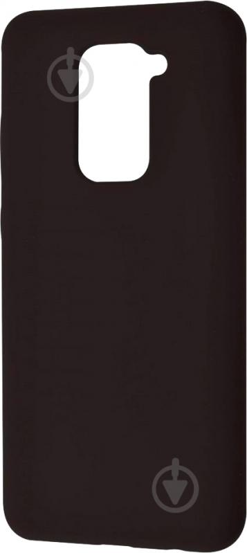 Чехол WAVE Full Silicone Cover черный для Xiaomi Redmi Note 9 - фото 1
