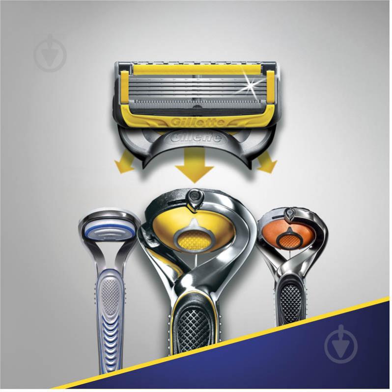 Змінний картридж Gillette Fusion 5 Proshield 4 шт. - фото 5