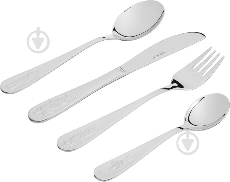 Набір столових приборів дитячий Delimano Gourmet Cutlery 4 предмета - фото 1