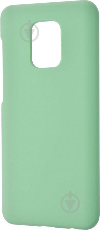 Чехол WAVE Full Silicone Cover мятный для Xiaomi Redmi Note 9 - фото 1