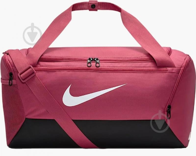 Спортивна сумка Nike Brasilia 9.5 DM3976-634 41 л рожевий