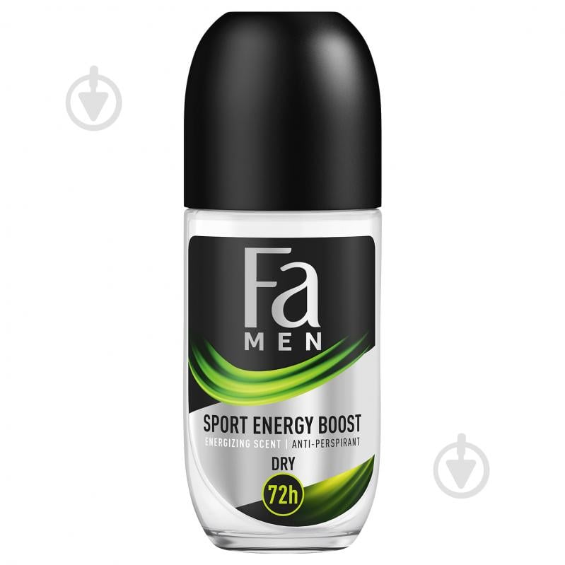 Антиперспирант для мужчин Fa Sport Energy Boost Sport Energy Boost 50 мл - фото 1