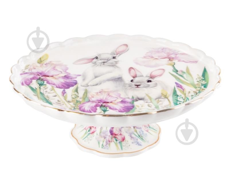 Тортниця Lefard Bunny in Flowers 22 см 943-223 - фото 1 Тортниця Lefard Bunny in Flowers 22 см 943-223 - фото 1