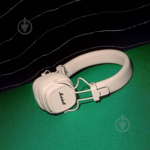 Навушники Marshall Major V cream (1006833) - фото 6 Навушники Marshall Major V cream (1006833) - фото 6