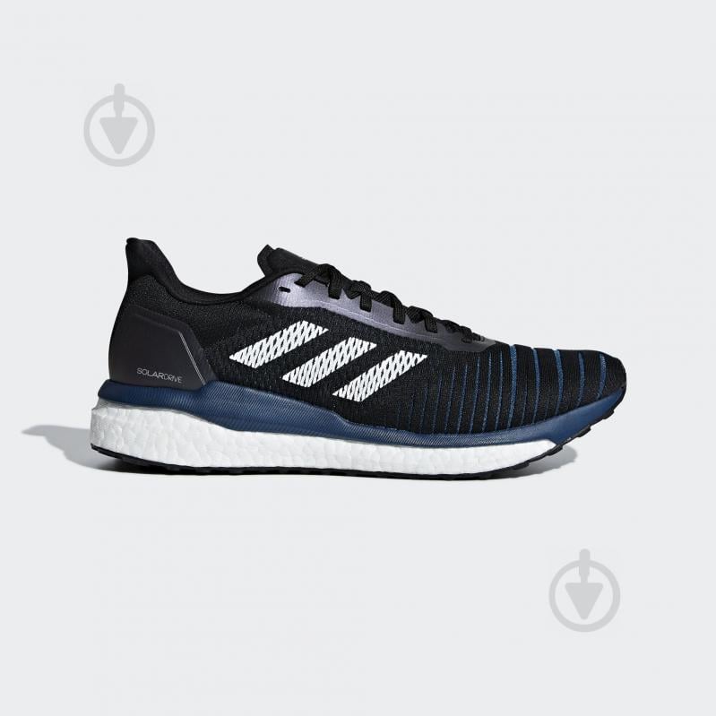 Кроссовки мужские Adidas SOLAR DRIVE M D97442 р.40 2/3 черные - фото 1