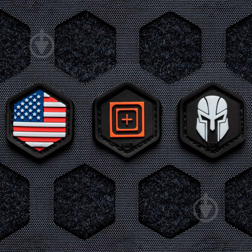 Патчи 5.11 Tactical Hexgrid Patch Multi 81723-999 - фото 2