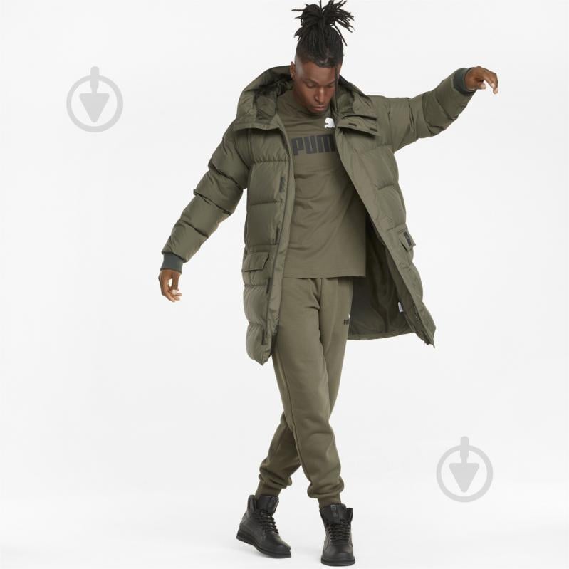 Куртка-парка чоловіча зимова Puma Protective Down Jacket 58771644 р.M хакі - фото 5 Куртка-парка чоловіча зимова Puma Protective Down Jacket 58771644 р.M хакі - фото 5
