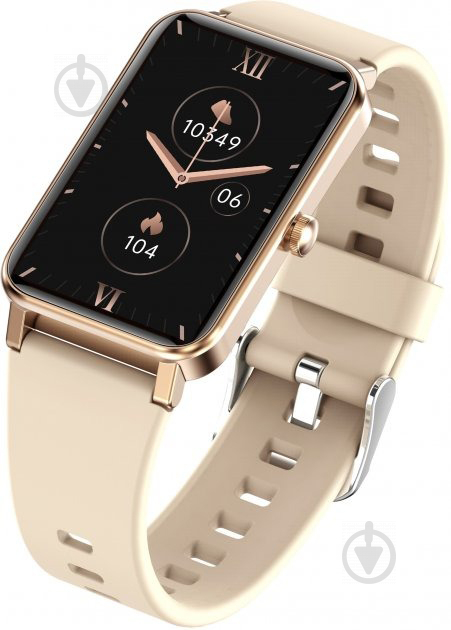 Смарт-годинник Globex Smart Watch Fit gold - фото 11