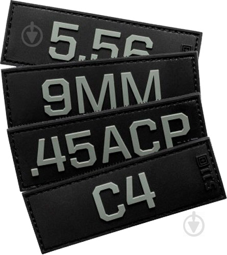 Нашивка 5.11 Tactical Master Series Patch Black 81724-019 - фото 2