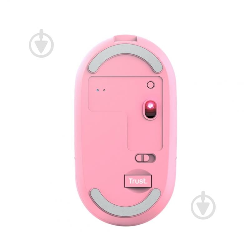 Мышь Trust Puck Wireless/Bluetoot pink (24125) - фото 3