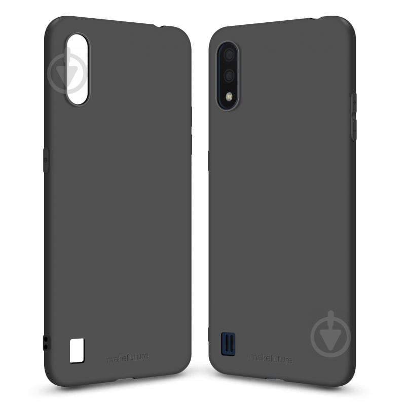 Накладка MakeFuture Skin Matte для Samsung A01 (MCS-SA01BK) - фото 1