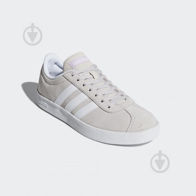 Кросівки жіночі демісезонні Adidas VL COURT 2.0 DA9888 р.39 1/3 білі - фото 4