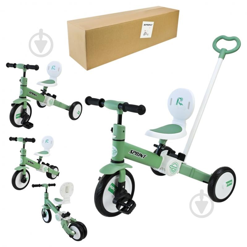 Велосипед детский Sprint зеленый PB112 - фото 1