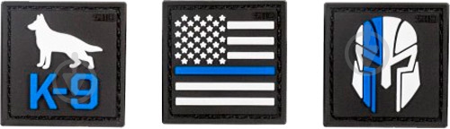 Патчи 5.11 Tactical Thin Blue 1X1 Patch Blue 81757-676 - фото 1