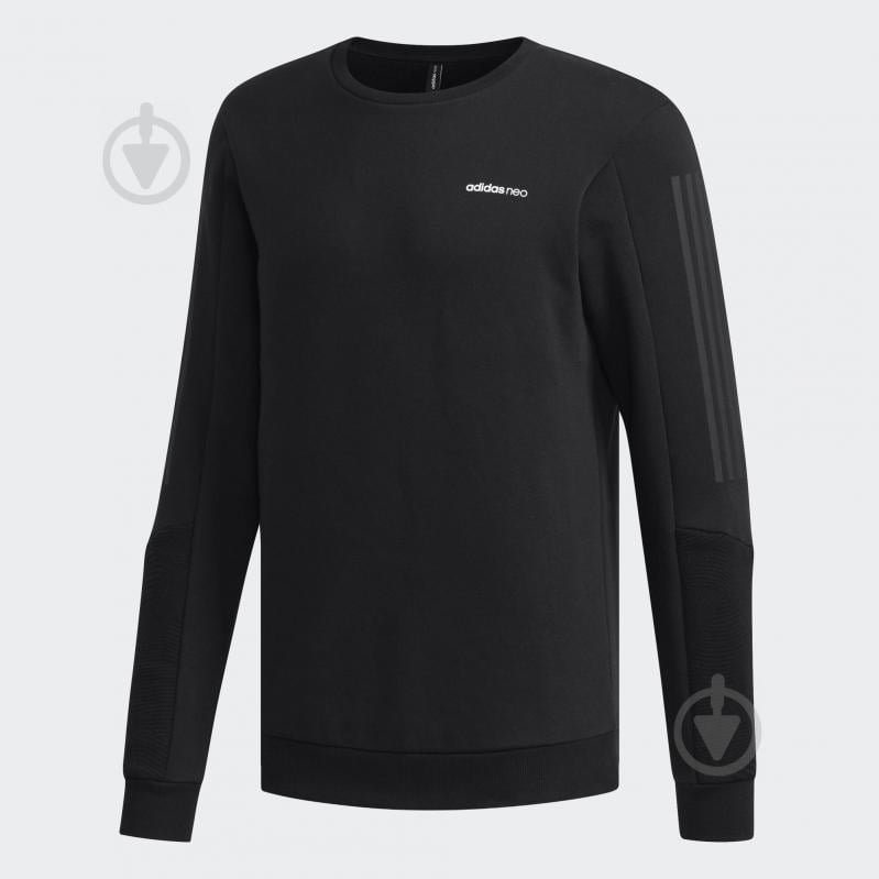 Світшот Adidas M FAV SWEAT DM2190 р. M чорний - фото 1