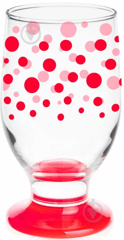 Бокал для коктейлю Red Dots 270 мл 68-8010-0270-7284-17 Glasmark - фото 1